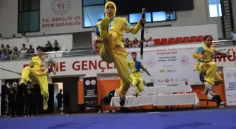 8. Açık Balkan Wushu Kung Fu Şampiyonası'nın açılış seremonisi yapıldı
