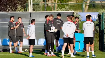 A Milli Futbol Takımı Gürcistan Maçı Hazırlıklarına Başladı