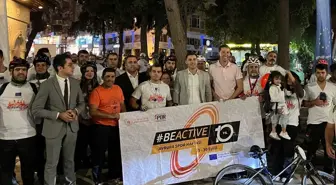 AB Türkiye Delegasyonu Maslahatgüzarı Vilcinskas, Şanlıurfa'da Bisiklet Turuna Katıldı