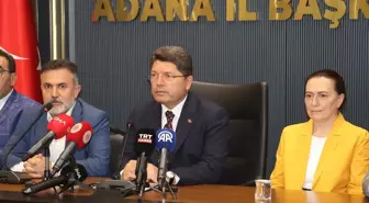 Adalet Bakanı Tunç, AK Parti Adana İl Başkanlığı ziyaretinde konuştu Açıklaması