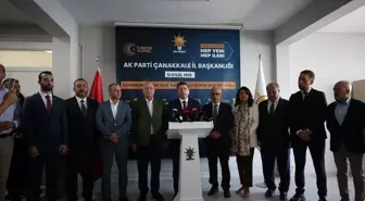 Adalet Bakanı Tunç, AK Parti Çanakkale İl Başkanlığı'nda konuştu Açıklaması