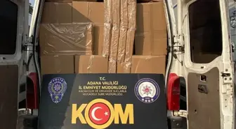 Adana'da 4 Milyon Doldurulmuş Makaron Ele Geçirildi, 1 Kişi Tutuklandı