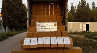 Adana'da Tırda 6.5 Milyon Gümrük Kaçağı Makaron Ele Geçirildi