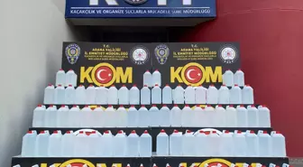 Adana'da 800 Litre Kaçak Etil Alkol Ele Geçirildi