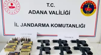 Adana'da Ruhsatsız Tabanca Ele Geçirildi, Şüpheli Gözaltına Alındı