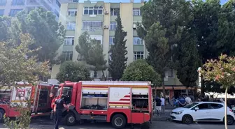 Adana'da 5 Katlı Binada Yangın Çıktı