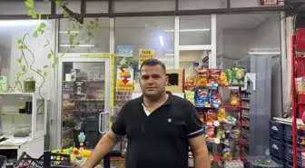 Adana'da market çalışanının darbedildiği anlar güvenlik kamerasınca kaydedildi