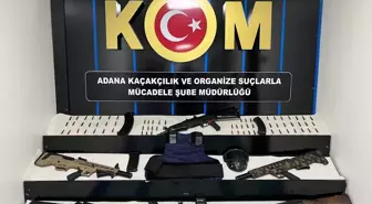Adana'da Silah ve Kaçak Alkol Operasyonu: İki Kişi Tutuklandı