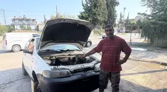 Adana'da Tamirciye Bırakılan Aracın Motoru Çalındı