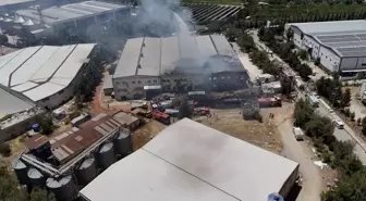 Adıyaman Organize Sanayi Bölgesi'nde Fabrika Yangını