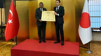 AFAD Aydın İl Müdürü Yalçın Mumcu'ya Japonya Nişanı