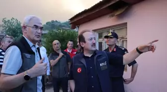 AFAD'dan Ödemiş'teki orman yangınına ilişkin bilgilendirme