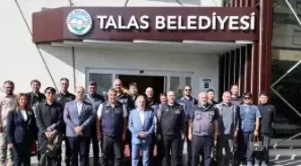 AFAD Heyeti, Talas Belediye Başkanı Yalçın'ı Ziyaret Etti