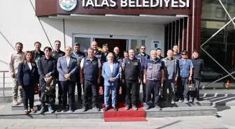 AFAD Heyeti, Talas Belediye Başkanı Yalçın'ı Ziyaret Etti