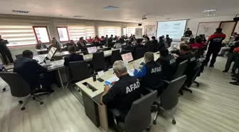 Afyonkarahisar'da 6,1 Büyüklüğünde Deprem Tatbikatı Gerçekleştirildi