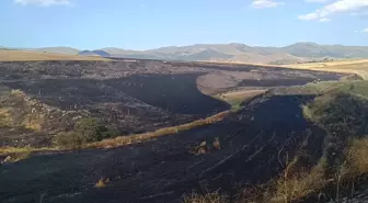 Afyonkarahisar'da Tarım Arazisinde Yangın Çıktı