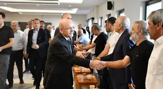 Bakan Şimşek, Ağabeyi İçin Taziyeleri Kabul Etti