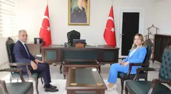 Ağın Belediye Başkanı'ndan Kaymakam Yılmaz'a Ziyaret