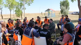 Ağrı'da AFAD Gönüllüleri Yarıştı