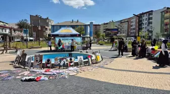 Eyüp Güzel'den Doğubayazıt'ta Filistin Temalı Sergi
