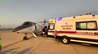 Ağrı'da Kalp Hastalığı Tanısı Konulan Bebek Ankara'ya Sevk Edildi