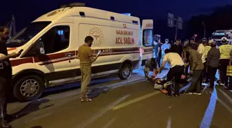 Ağrı'da Yaya Otomobil Çarpması Sonucu Yaralandı