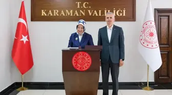Bakan Yardımcısı Yenigün Karaman'da Ziyaretlerde Bulundu