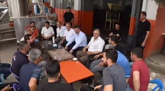 Ferhat Nasıroğlu Batman'da Esnafla Buluştu
