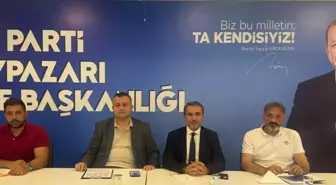 AK Parti Beypazarı İlçe Başkanlığında Toplantı Düzenlendi