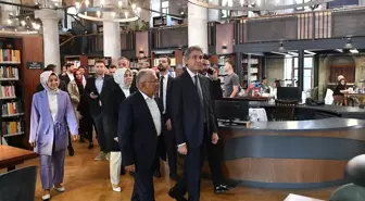 AK Parti Heyeti Kayseri'de Tarihi Mekanları Ziyaret Etti