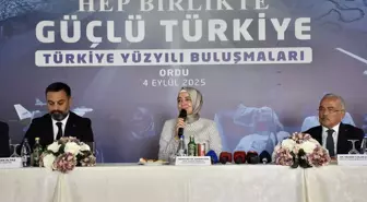 AK Parti Genel Başkan Yardımcısı Kaya, Ordu'da konuştu Açıklaması