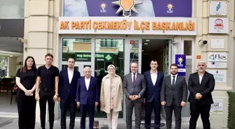 AK Parti Genel Başkan Yardımcısı Uygur, Çekmeköy'de ziyaretlerde bulundu Açıklaması