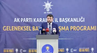 AK Parti Genel Sekreter Yardımcısı Şahin'den 'yeni anayasa' ve 'terörsüz Türkiye' açıklaması