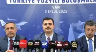AK Parti Genel Sekreteri İnan, Van'da 'Türkiye Yüzyılı Buluşmaları' programında konuştu Açıklaması