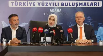AK Parti Grup Başkanvekili Özlem Zengin, Adana'da konuştu Açıklaması