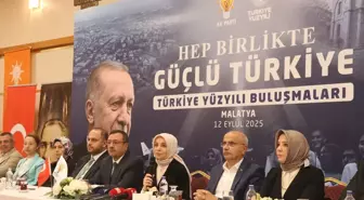 AK Parti Grup Başkanvekili Usta, Malatya'da 'Türkiye Yüzyılı Buluşmaları'na katıldı Açıklaması