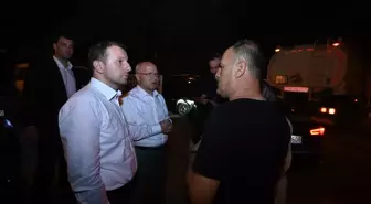 Bursa'da Orman Yangınına Müdahale: Ak Parti Milletvekilleri Sahada