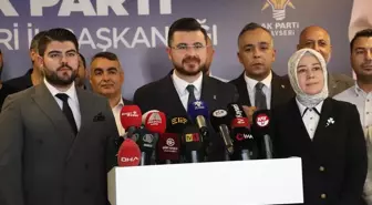 AK Parti İl Başkanı Okandan, gündemi değerlendirdi