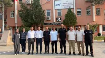 AK Parti Karabük Heyetinden Yangın Ekibine Teşekkür Ziyareti