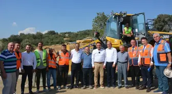 Murat Baybatur, Demirci'de Ziyaretlerde Bulundu