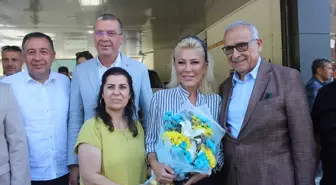 Şebnem Bursalı, İzmir'in Ödemiş ve Tire İlçelerinde Ziyaretlerde Bulundu