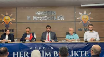 AK Parti Mardin İl Başkanı Uncu'dan 'Terörsüz Türkiye' sürecine ilişkin açıklama