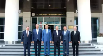 AK Parti Milletvekili Ayhan Gider Biga Heyeti ile Bakanlık Ziyaretleri Gerçekleştirdi