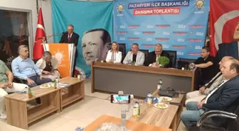 AK Parti Pazaryeri İlçe Danışma Toplantısı Gerçekleşti