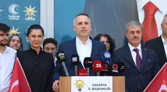 AK Parti Sakarya İl Başkanı Tever'den 'Terörsüz Türkiye' sürecine ilişkin açıklama Açıklaması