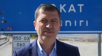 AK Parti Tokat Milletvekili Arslan, tünel planlanan Tokat-Sivas kara yolunda incelemede bulundu