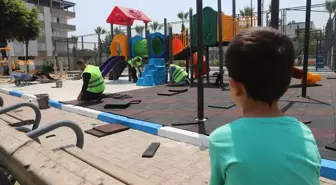 Mersin'de Oyun ve Egzersiz Parklarında Yenileme Çalışmaları Başlatıldı