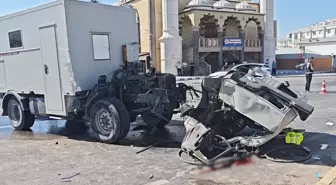 Aksaray'da Karavan ve Tır Çarpıştı: 3 Yaralı