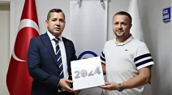 Başkan Özdemir, AA Samsun Bölge Müdürü Demir'i Ziyaret Etti