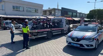 Alanya'da Motosiklet Kullanıcılarına Yönelik Denetim